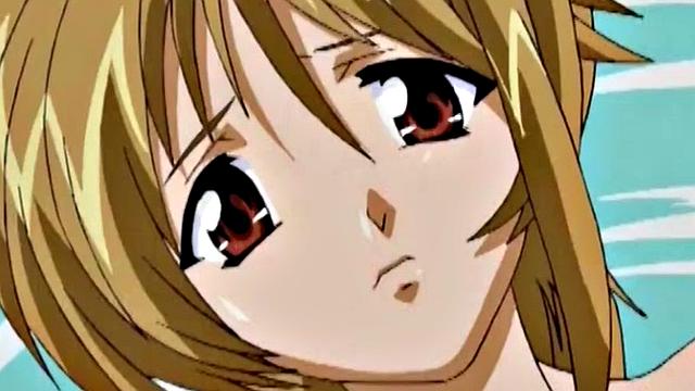 Big titty anime babe gets licked