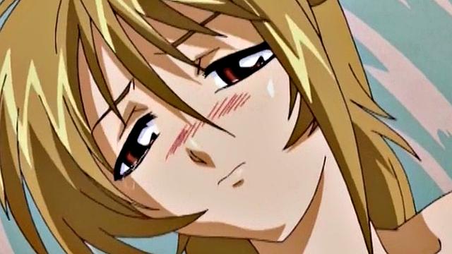 Big titty anime babe gets licked