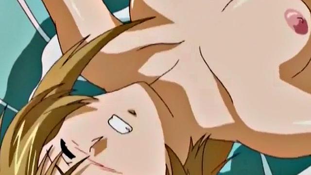 Big titty anime babe gets licked