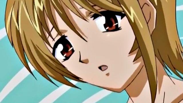 Big titty anime babe gets licked