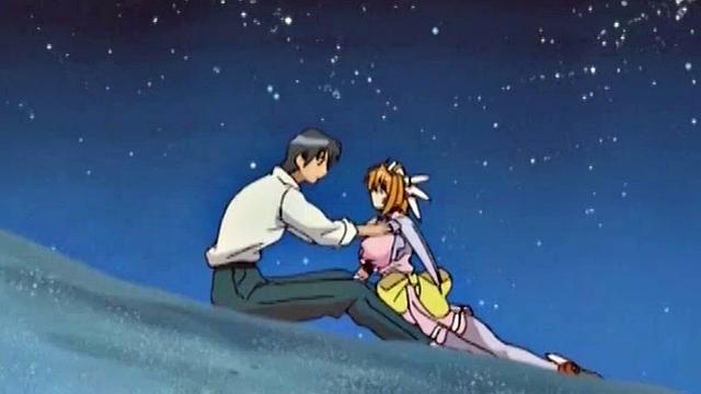 Big titty anime babe gets licked