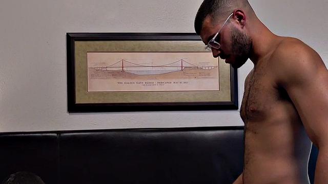 Bottom twink rimmed and barebacked by top at home