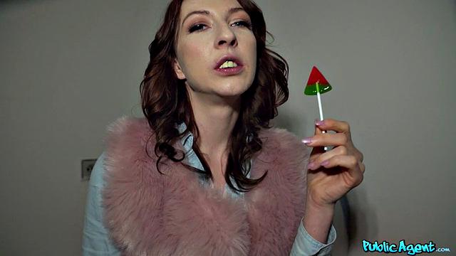 Toilet Fuck For A Lollipop Sucker