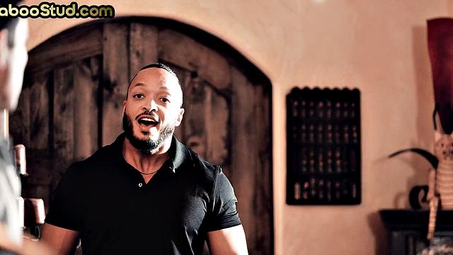 Kinky jock bareback fucked by stepbrother outdoors