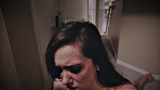 Neighborhood Slut Gets Filled Up