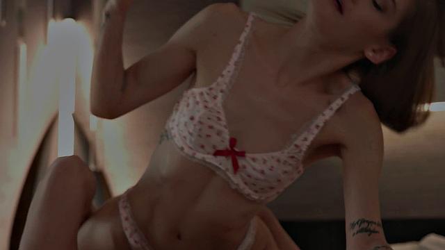 JOYMII - Horny Teen Tiffany Tatum Rides a Huge Cock with Her Tight