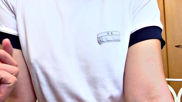 Shy Asian college babe pounded by her classmate