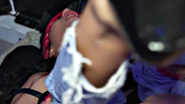 Pierced and inked babe picked up by fake priest 4 sex in van