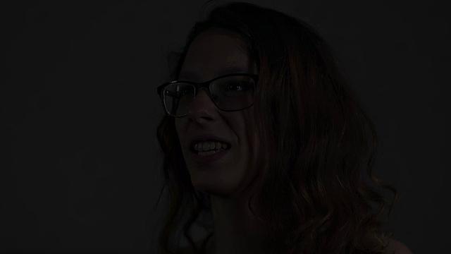 Ballgagged babe toyed and fucked in group