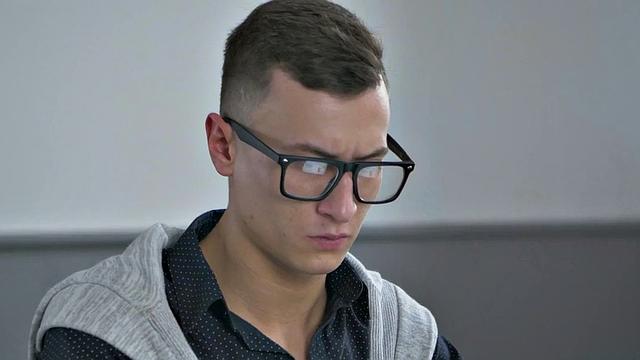 Boss licks and fucks busty secretary's pussy in office