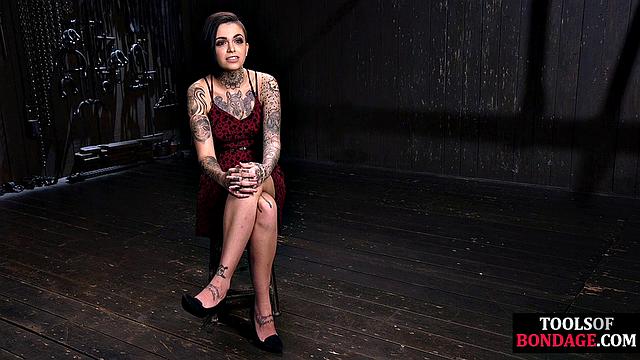 Horny alt girl humiliated by master