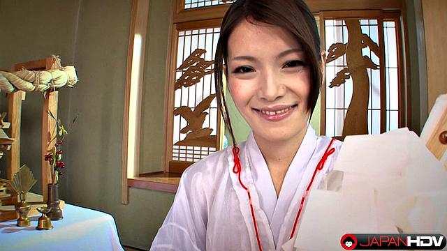 анна кирисима в кимоно заводит по-взрослому - чистая японская страсть