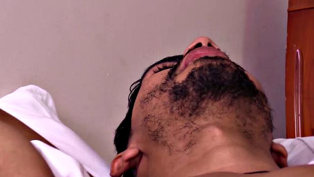 Cristian can't wait to get those Latin lips wrapped around his top's big cock. He goes to town on Fons, sucking that meat until it's stiff and ready.