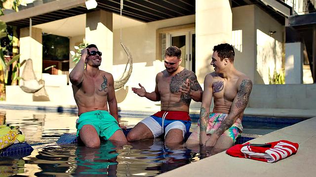 Confused Hunk Helped Out By Cock - ASGmax