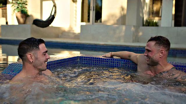 Confused Hunk Helped Out By Cock - ASGmax