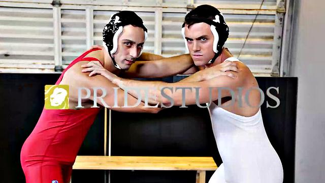 Confused Hunk Helped Out By Cock - ASGmax