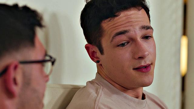 Confused Hunk Helped Out By Cock - ASGmax