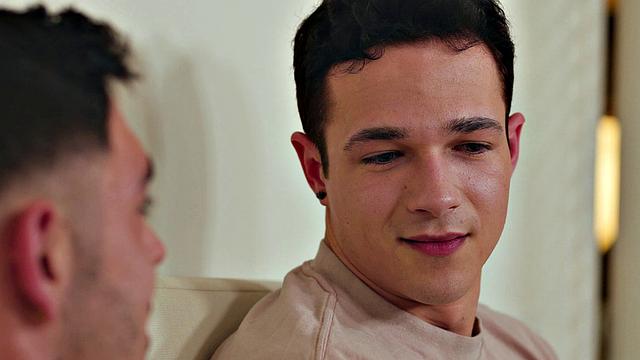 Confused Hunk Helped Out By Cock - ASGmax