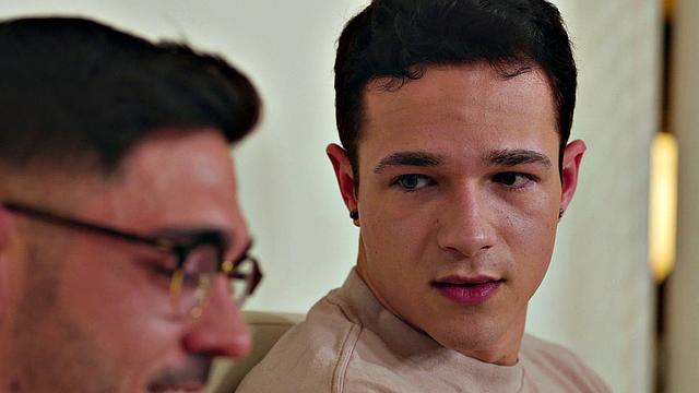 Confused Hunk Helped Out By Cock - ASGmax