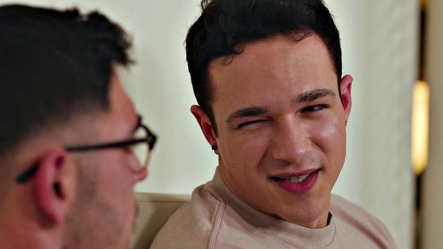 Confused Hunk Helped Out By Cock - ASGmax