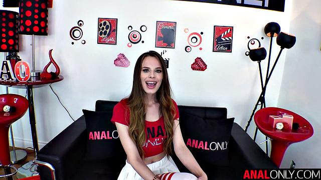 jillian жаждет жесткого анального траха