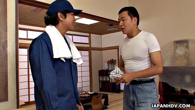 Cheating Ami Kikukawa Is Horny For Young Cock