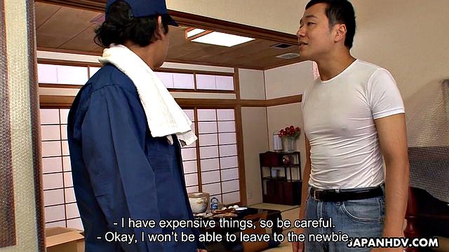 Cheating Ami Kikukawa Is Horny For Young Cock