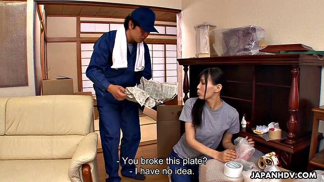 Cheating Ami Kikukawa Is Horny For Young Cock