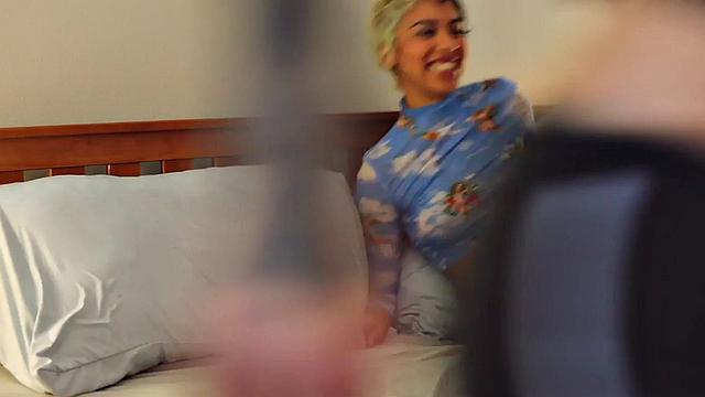 Real amateur spoils inked slut