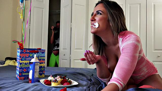 Big Titty Honey Fills Her Holes