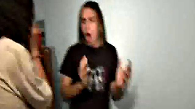 Frat party coed is fucked in missionary