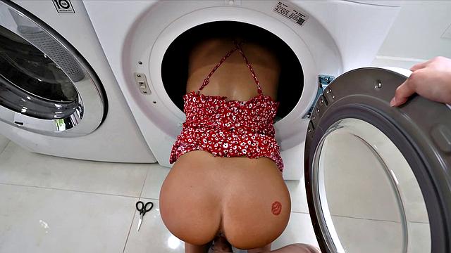 What a view stepmom! Let me take out my cock