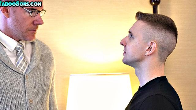 Taboo stepdad fucks stepson's 21yo ass in bizarre anal