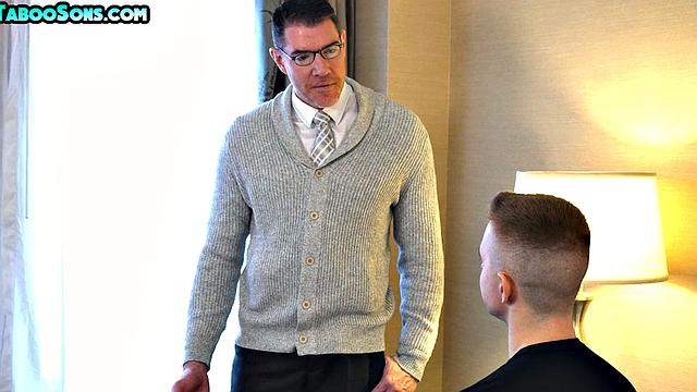 Taboo stepdad fucks stepson's 21yo ass in bizarre anal