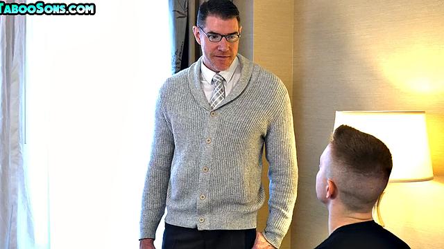 Taboo stepdad fucks stepson's 21yo ass in bizarre anal