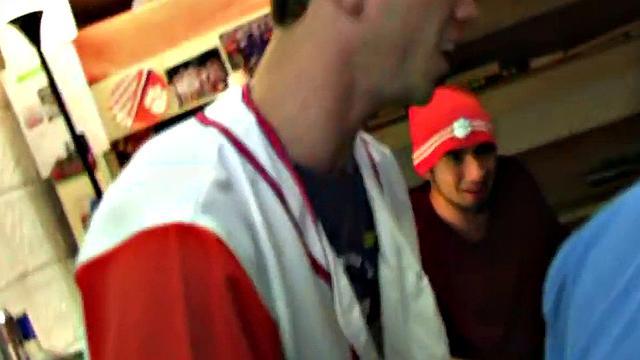 Real straight guys on party going gay