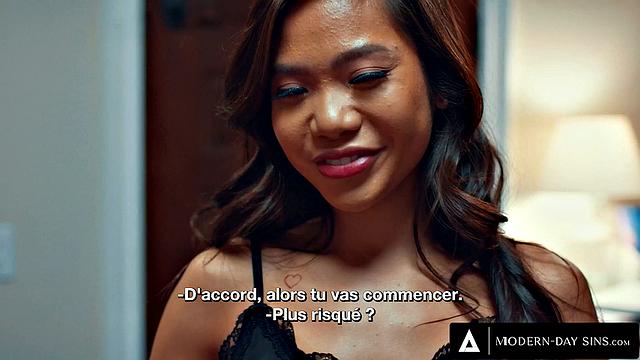 MODERN-DAY SINS - Horny Teen Babes Try Squirting In Wet Threesome!