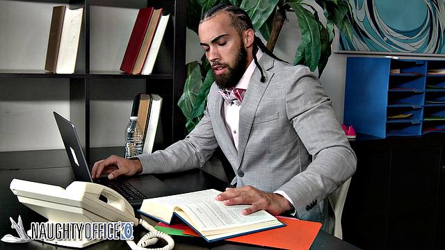 Sexy co-worker Bianca Burke is horny and in need of a Big Black