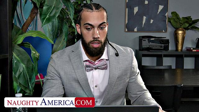 Sexy co-worker Bianca Burke is horny and in need of a Big Black