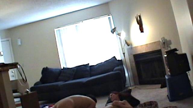 Watch as Girlfriend gets caught having steamy sex with a voyeuristic lesbian in a spy cam video