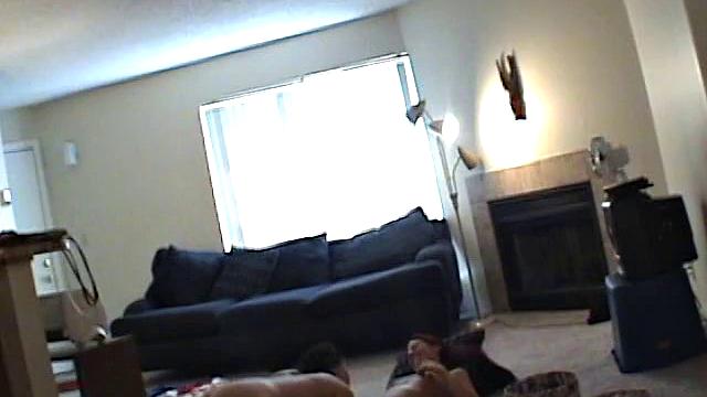 Watch as Girlfriend gets caught having steamy sex with a voyeuristic lesbian in a spy cam video