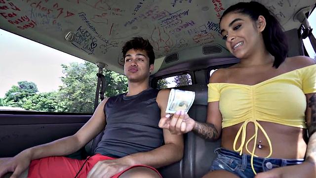 Pulled straight stud goes gay in public for money