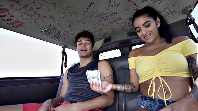 Pulled straight stud goes gay in public for money