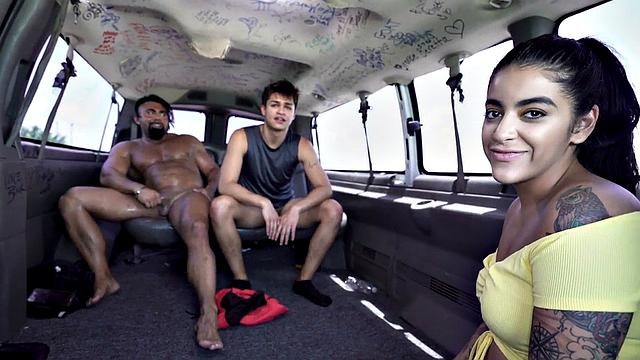 Pulled straight stud goes gay in public for money