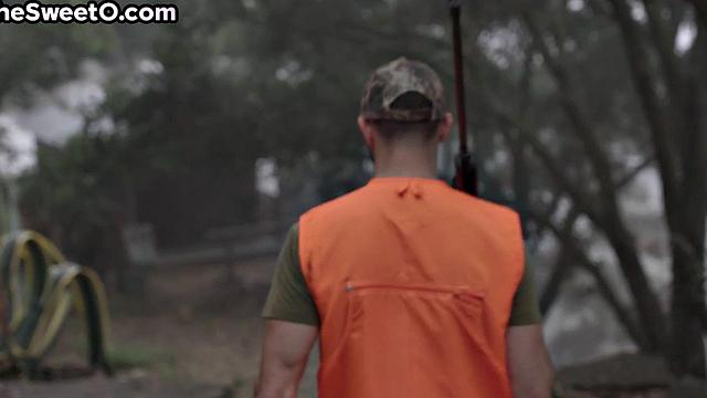 Big-titted babe doggystyled by her lover in passionate affair