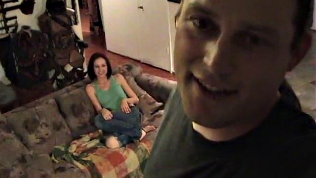 Cheating teen fucking hard cock