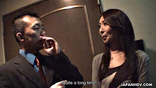 Two lovely Japanese please a lucky man