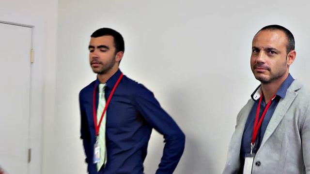 Watch as boss commands workers in wild anal sex with business suit attire