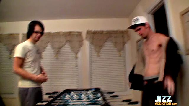 Stripping Game & Blowjob - Fun with Stripping Game & Blowjob