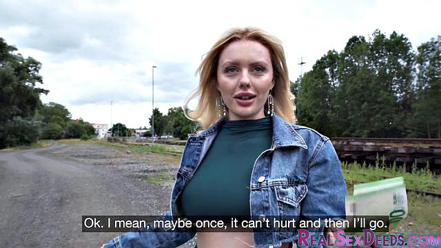 Naturaltitted babe fucked in doggy